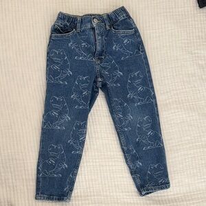 H&M Kids Denim with Dinosaur Pattern